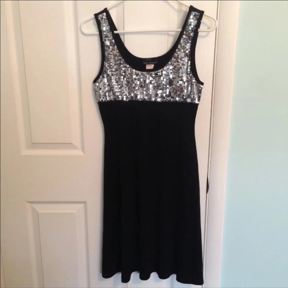 Black and silver sequin Urban Behavior dress
